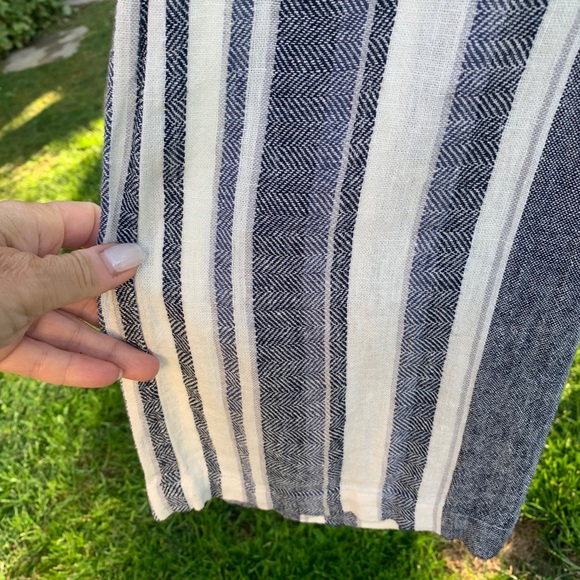 Ivy & Main, extra sm, blue and white stripe pant - Picture 5 of 11